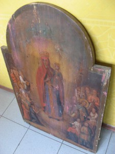 Большая икона. 100см. на 70см.