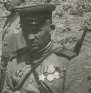 Расчет миномета. Кавалеры Ордена Славы.