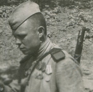 Расчет миномета. Кавалеры Ордена Славы.