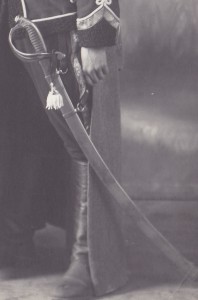 Курсант 1-х Моск.ком.кавалерийских курсов. 1919 год. 2 фото.