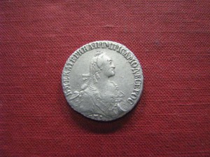 Полуполтина 1770 г. ММД МД. Состояние!!!