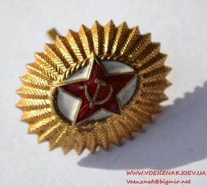 Кокарда генеральская в тяжелом металле