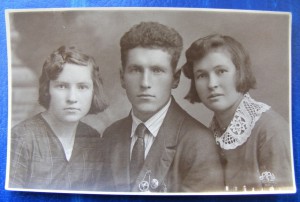 Фото значкиста. 1934год.За стрельбу.