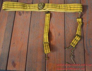 Ремень к кортику общевойсковой, с подвесами
