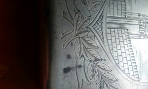 Портсигар глова 875 , Спасская башня