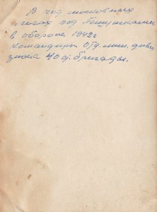 Командиры отд.мин.дивизиона 40-й стр. бригады.1942 год.