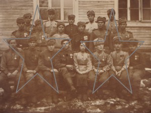 Орденоносцы и медальносцы 127 а.м.п. Взвод управления.1944 г