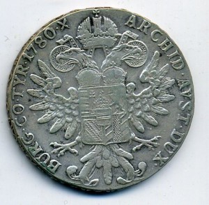 Талер Марии Терезы 1780