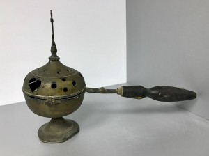 Кацея. Кадильница с сердечками. Походная с раскладной ручкой