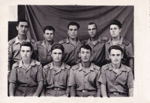 Танкисты в рубахах. г.Джульфа. 1962 год.