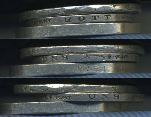 1 песо 1910 Мексика, 3 марки 1913 Герм., жетон 200 лет Вардё