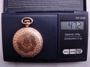 Часы карманные WALTHAM (золото 14К).