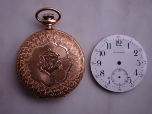 Часы карманные WALTHAM (золото 14К).