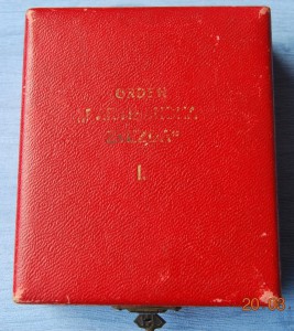 RRR ЮГОСЛАВИЯ орден ПАРТИЗАНСКОЙ ЗВЕЗДЫ 1 ст № 100 !!!