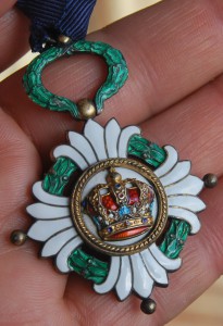 КОРОЛЕВСКАЯ ЮГОСЛАВИЯ Орден Югославской короны 4 ст, сохран