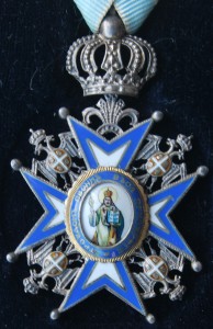 КОРОЛЕВСКАЯ СЕРБИЯ Орден Святого Саввы 5 ст СОХРАН+коробка