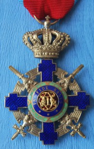 Румыния орден ЗВЕЗДЫ 4 ст с мечами