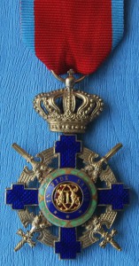 Румыния орден ЗВЕЗДЫ 4 ст с мечами