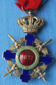 Румыния орден ЗВЕЗДЫ 4 ст с мечами