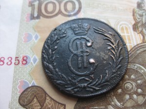 2 коп. 1768 год СИБИРЬ!