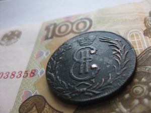 2 коп. 1768 год СИБИРЬ!