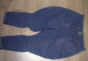 галифе офицерские ПШ с синим кантом