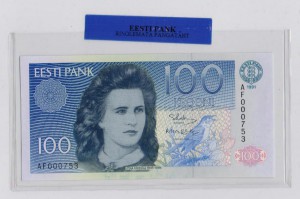Эстония 100 крон 1991г.