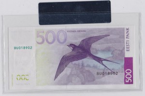 Эстония 500 крон 2007г.