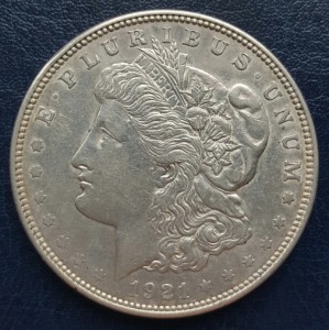 1 $ 1921 года США