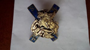 Хорошая копия знака Лейбгвардии Московского полка - серебро