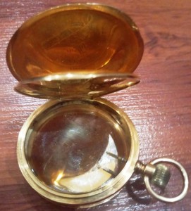 Золотой корпус карманников в отл.состоянии 3 крышки