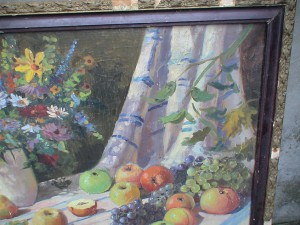 Картина. Натюрморт. В.Н. Шкуринский.