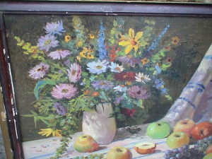 Картина. Натюрморт. В.Н. Шкуринский.