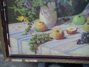 Картина. Натюрморт. В.Н. Шкуринский.