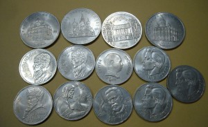 Ассорти юбилейных монет СССР