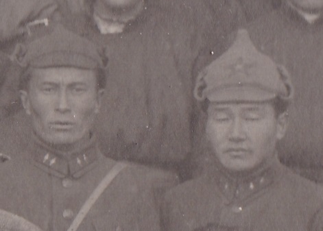 Военнослужащие Тувинской Народно-Революционной Армии.