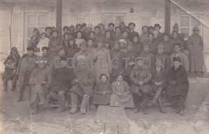 Военнослужащие Тувинской Народно-Революционной Армии.