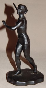 ДЕВУШКА С РАКЕТКОЙ, Каслинское литье, 1970-е гг. НЕДОРОГО!