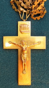 КАБИНЕТНЫЙ НАПЕРСНЫЙ КРЕСТ.Л.ЗЕФТИГЕН.XIX век.