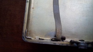 Портсигар, 84, модерн, 200грамм