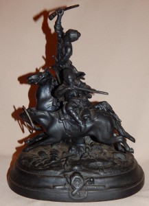 ДЖИГИТОВКА ЛЕЗГИН, Каслинское литье, 1970 год. НЕДОРОГО!.