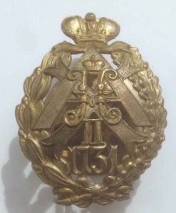 Знак 31 Алексопольского  пех. полка