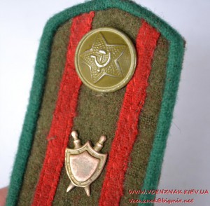 Погоны военного юриста, погранвойска, 1943 год