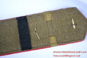 Погоны курсанта артиллерийского училища ИПТА с нарукавной