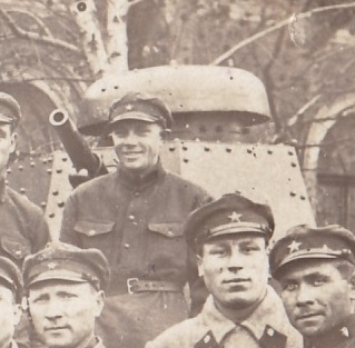 Бойцы и командиры авто-бронедивизиона. 1930-е годы.