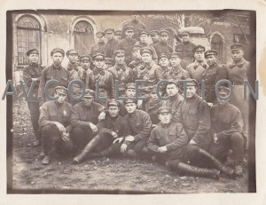 Бойцы и командиры авто-бронедивизиона. 1930-е годы.