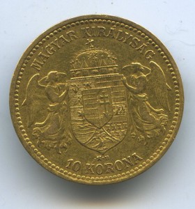 10 крон 1894 год.
