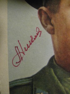 Автографы космонавтов Николаева и Поповича (август 1962 г.)