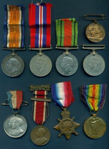 Комплект английских медалей