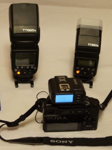 Свет Godox (TTL вспышки + сихронизатор) к Sony